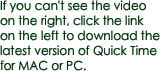 If you can't see the